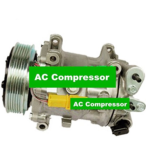 GOWE AC Compresor para sd7 C16 AC Compresor para coche Peugeot 407 607 1.8 2.0 2.2 para coche Citroen C5 1.8 2.0 9656572680 9648138680 550806 6453rh 6453 X A
