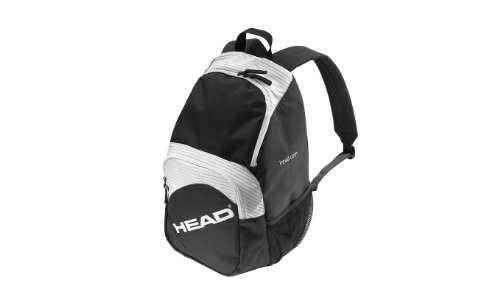 Head esquí Daypack & Mochila/Gris/White,17 lt Negro/Blanco Unisex