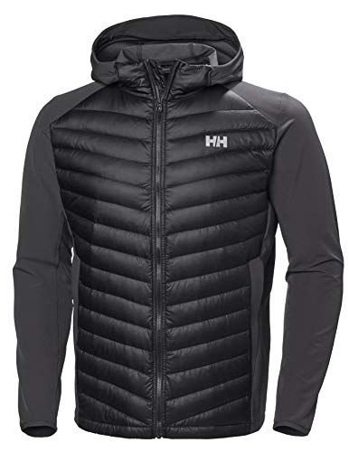 Helly Hansen Verglas Light Chaqueta De Pluma con Capucha, Hombre, Black, M