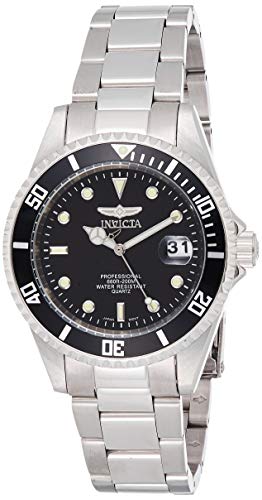 Invicta 8932OB Pro Diver Reloj Unisex acero inoxidable Cuarzo Esfera negro