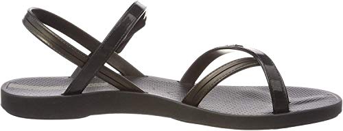 Ipanema Fashion Sand VII Fem, Sandalias de Talón Abierto para Mujer, (Black/Black 8023), 40 EU