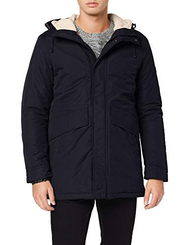 Jack & Jones Jprwetford Parka STS, Azul (Dark Navy Dark Navy), Large para Hombre