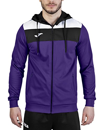 Joma - Chaqueta Capucha Crew Morado para Hombre