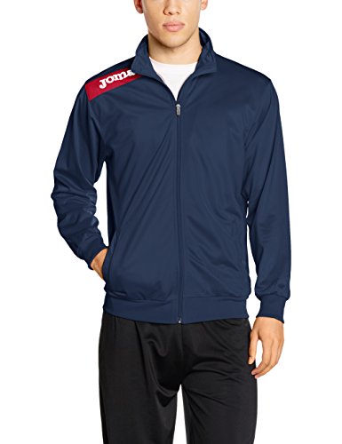 Joma Victory Chaqueta Chándal, Niños, Multicolor (Azul Marino/Rojo), 6 años