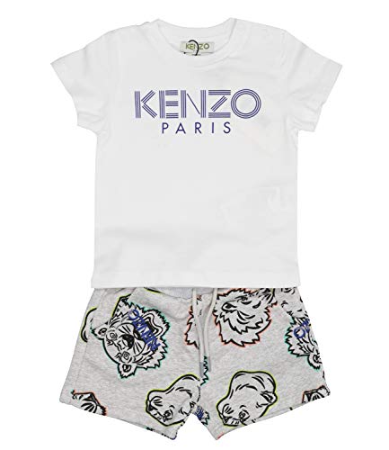 Kenzo Kids Set T-Shirt-Bermuda Jalel Bambino Baby Boy Mod. KQ37527 6M