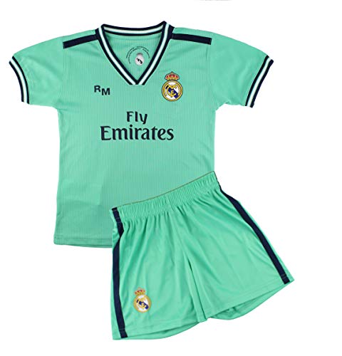 Kit Camiseta y Pantalón Infantil Tercera Equipación - Real Madrid - Réplica Autorizada