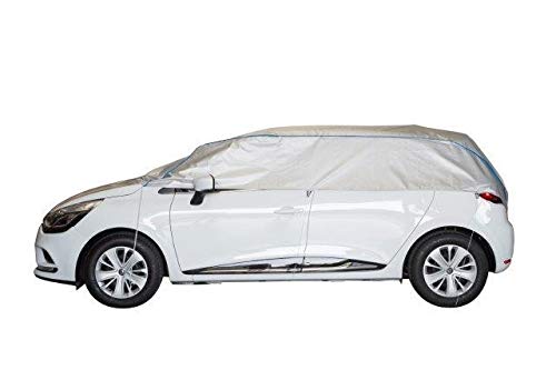 Kley & Partner – Funda para Coche, Resistente a los Rayos UV, Transpirable, Resistente al Agua, Compatible con Chrysler PT Cruiser Cabrio en Plata