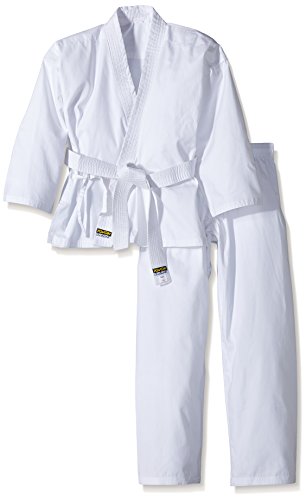 KWON Renshu - Traje de Karate para niños, Color Blanco