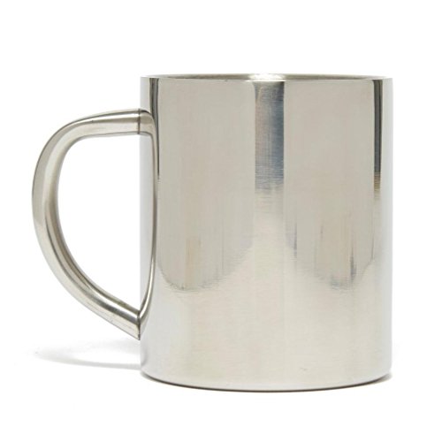 Lifeventure Steel Stainless Camping Mug, Unisex-Adult, One Size