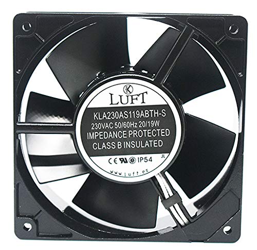 Luft Ventilador para cassette,insertable,ventilador axial120x120x38mm,aspas metálicas,super silencioso.