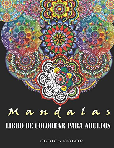 Mandalas para colorear adultos: Libro de colorear para adultos + REGALO de 69 mandalas para imprimir y colorear (PDF).