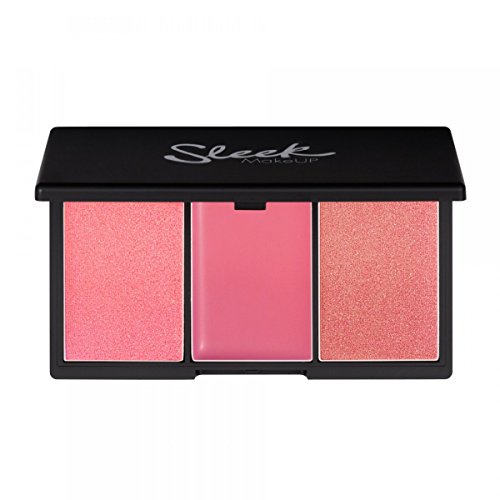 Maquillaje Sleek Blush Palette Por 3 Pink Lemonade 20g, 1er Pack (1 x 20 g)