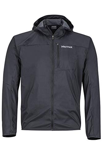 Marmot Air Lite Jacket Chaqueta, Windstopper, de Running, Cortaviento y Transpirable, Hombre, Black, XL