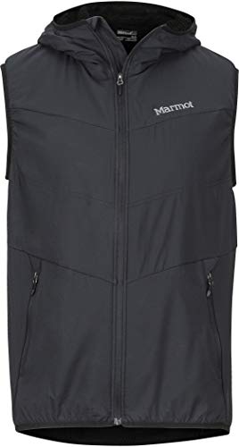 Marmot Alpha 60 - Chaleco para Hombre, Hombre, 81840-001-3-S, Negro, Small