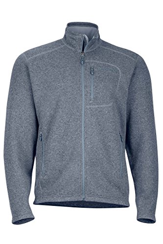 Marmot Drop Line - Chaqueta de Forro Polar para Hombre (Peso 100 Unidades), Hombre, Color Ónix de Acero, tamaño Extra-Large