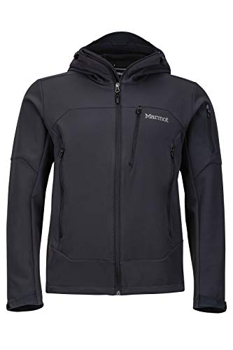 Marmot Moblis Jacket Blanda, Chaqueta para Exteriores, Anorak, Resistente Al Agua, Transpirable, Hombre, Black, L