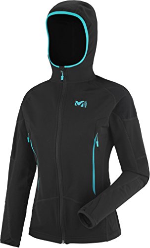 MILLET LD Pierrament J Chaqueta, Mujer, Negro (Noir/Noir), S