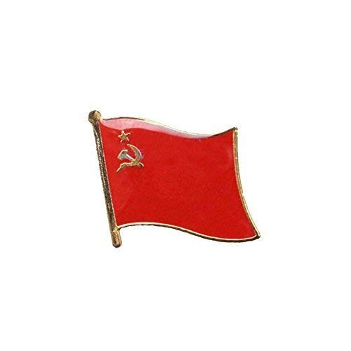 Minimum Mouse USSR Unión Soviética Bandera Solapa Pin Chapa
