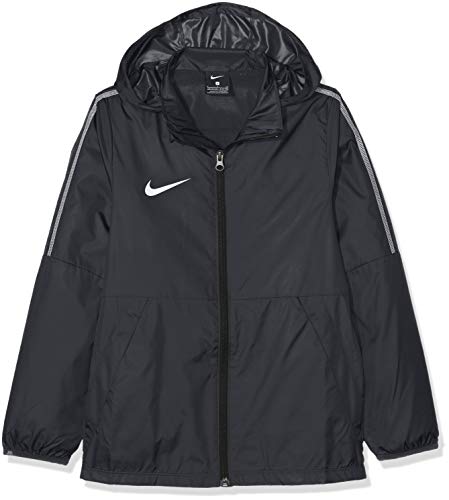 NIKE Dry Park 18 Rain Chaqueta, Unisex niños, Negro (Black/White), XL