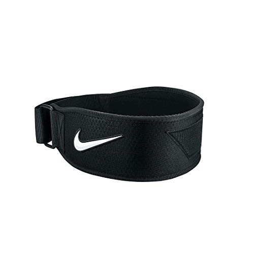 NIKE Intensity - Cinturón de Cadera para Hombre, Hombre, N.EL.03.010.SL, Negro, Small