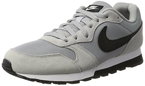 Nike Md Runner 2 - Zapatillas de correr para Hombre, Gris (Gris/Negro/Blanco), 43 EU