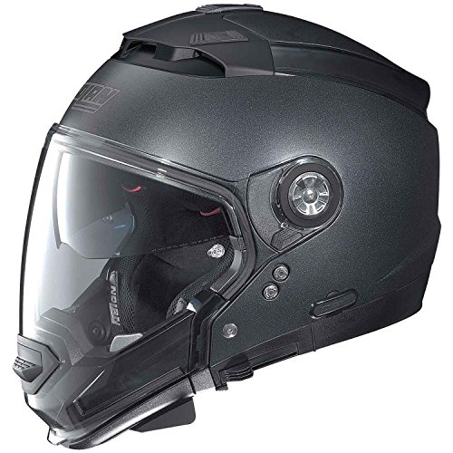 Nolan N44 Evo Special casco de moto Modular en Lexan con sistema N-Com negro grafito mate