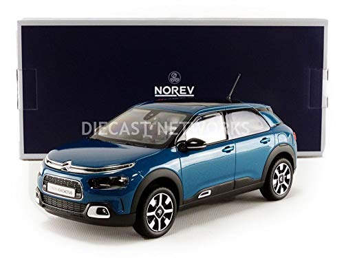 Norev NV181660 - Kit de Modelo de Cactus Citroen C4 2018, Escala 1:18, Color Azul