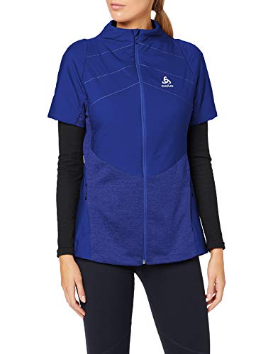 Odlo Vest Millennium S-Thermic Chaleco, Mujer, Clematis Blue, M