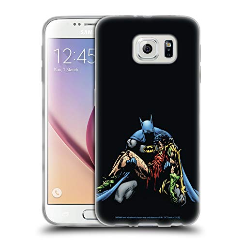 Official Batman DC Comics Robin Death In The Family Famous Comic Book Covers Soft Gel Case Compatible for Samsung Galaxy S6