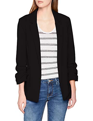 Only Onlcarolina Diana 3/4 Blazer CC TLR Chaqueta de Traje, Negro (Black Black), 36 (Talla del Fabricante: 34) para Mujer