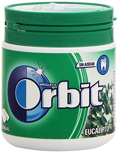 Orbit Bote - Chicle Sin Azúcar Eucalipto 60 grágeas