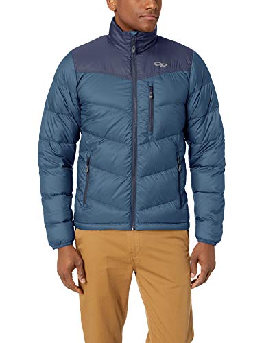 Outdoor Research - Chaqueta de plumas para hombre, Hombre, 268085, azul marino, large