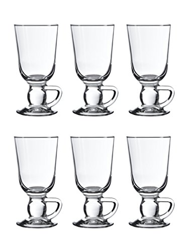 Pasabahce 44109 Irish Coffee - Juego de 6 vasos de chocolate caliente, 280 ml