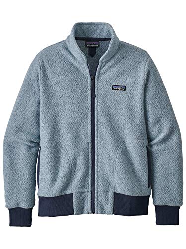 Patagonia Woolyester - Chaqueta de forro polar para mujer azul cielo grande L