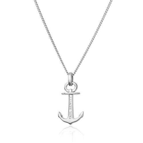 Paul Hewitt Anchor Spirit Collar de Mujer en Plata - Collar para Mujer en Plata, Collar de Mujer con Colgante en Forma de Ancla