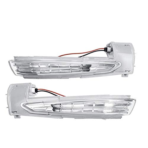 Piaobaige Espejo retrovisor Intermitente, para Peugeot 508 Citroen DS5 C4 Indicadores de luz de visión Trasera del Coche Luces de señal de Giro Luces de Espejo retrovisor