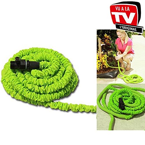 Pocket Hose Manguera Extensible y Retráctil, 7.5m, Verde