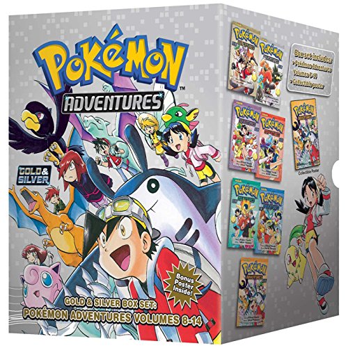 POKEMON ADVENTURES GN BOX SET VOL 02 GOLD SILVER: 8-14