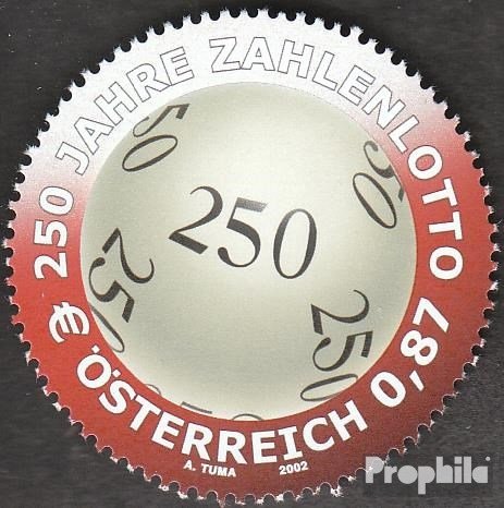 Prophila Collection Austria Michel.-No..: 2396 (Completa.edición.) 2002 250 años Lotería (Sellos para los coleccionistas)