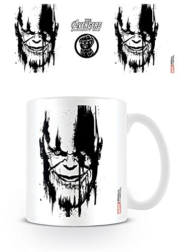 Pyramid International Avengers Infinity War - Mug Thanos Stencil Drip, 320 ML