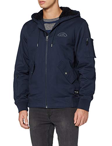 Quiksilver Hana Go - Chaqueta Resistente Al Agua Con Capucha Para Hombre Chaqueta Impermeable Con Capucha, Hombre, blue nights, S