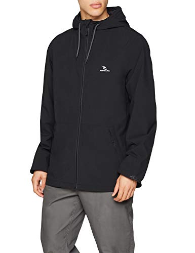 RIP CURL Surfers Anti-Series Jacket Chaqueta, Hombre, Black, M