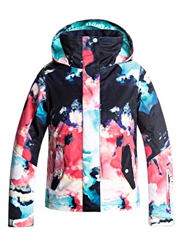 Roxy JERGTJ03033, Chaqueta de Nieve Para Niñas, Multicolor (Emberglow Pattern_1), 8/S