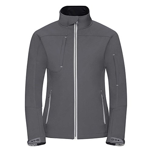 Russell R410F-IR-M Bionic Softshell - Chaqueta para mujer, talla mediana, color gris hierro