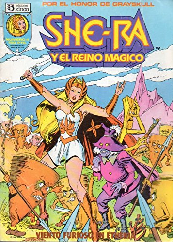 SHERA Y EL REINO MÁGICO. Nº 4. Viento furioso en Etheria.