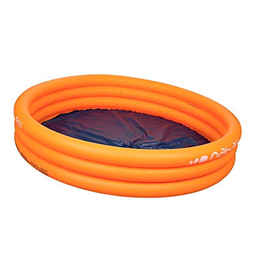 SHJR 2020 Piscina Inflable para niños, Redonda, 152 * 30 cm, 260L, Piscina Infantil para Nadar sobre el Suelo para niños, bebés, niños pequeños, Mayores de 3 años para jardín, Patio, Naranja