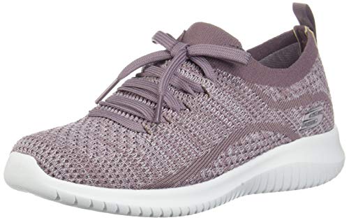 Skechers Women's Ultra Flex Statements-12841 Trainers, Purple (Lavender Lav), 3 UK 36 EU