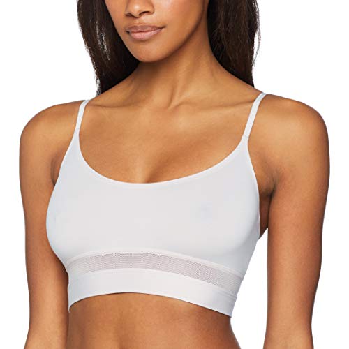 Sloggi Ever Fresh Crop Top Corsé, Blanco (White 0003), 38 (Talla del Fabricante: Small) para Mujer