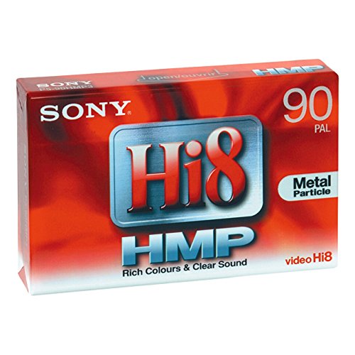 Sony P590HMP - Cinta Hi-8 Virgen para videocámara (8 mm, 90 min)