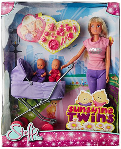 Steffi Love - Muñeca con 2 bebés, modelos surtidos